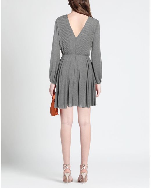 Minivestido SOLOTRE de color Gray