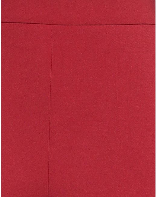 Max Mara Red Trouser