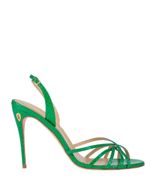 JENNIFER CHAMANDI Green Sandale