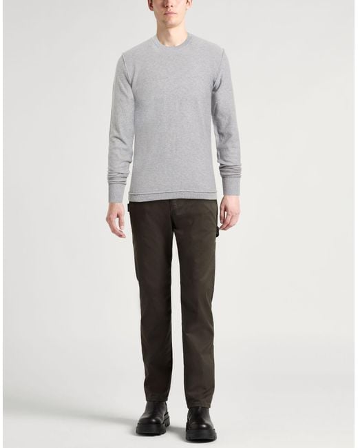 Pullover Paolo Pecora pour homme en coloris Gray