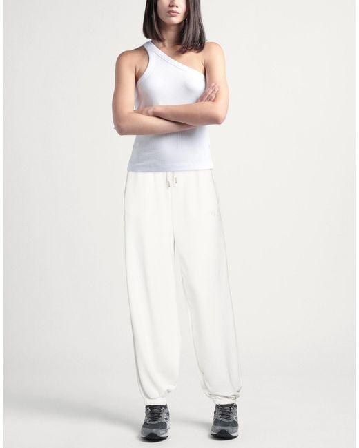 Please White Pants Cotton, Polyester