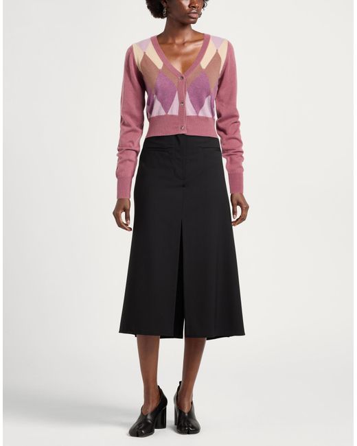 Ballantyne Pink Antique Rose Cardigan Cashmere