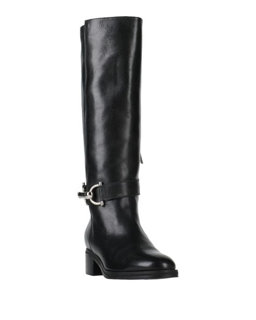 Baldinini Black Boot Leather