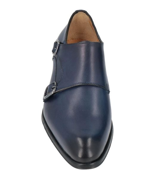 Sutor Mantellassi Blue Loafers Leather for men