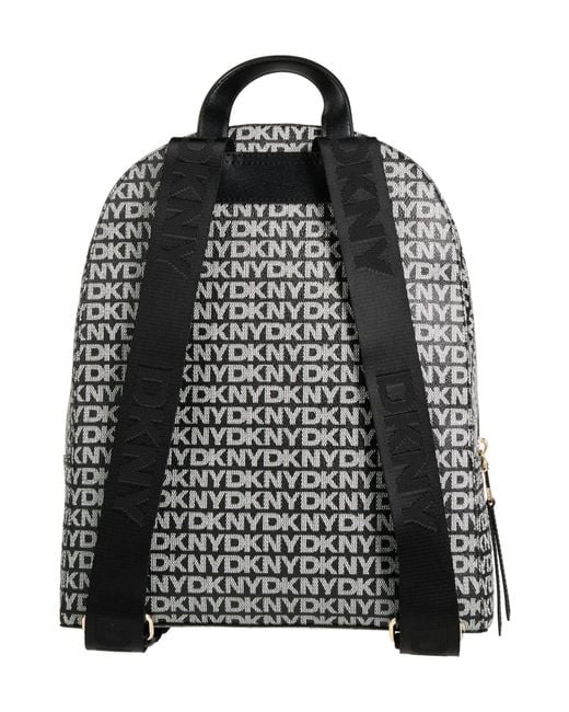 DKNY Backpack Pvc in Black | Lyst