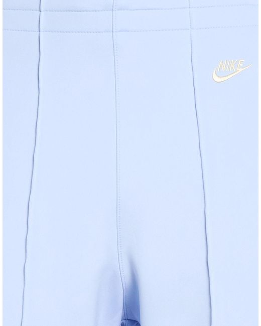 Nike Blue Pants Polyester, Elastane for men