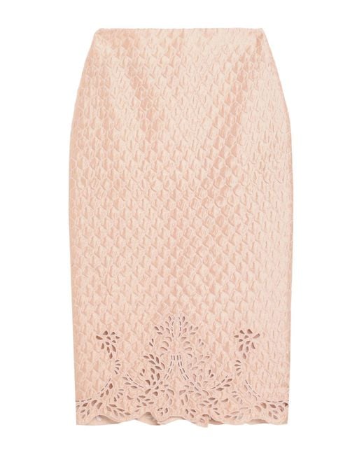 Ermanno Scervino Pink Midi Skirt