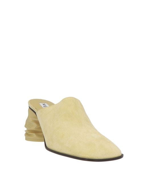 McQ Alexander McQueen Natural Mules & Clogs