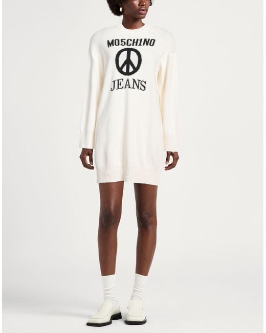 Moschino White Mini Dress