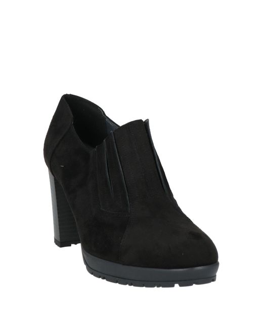 Cinzia Soft Black Ankle Boots Textile Fibers