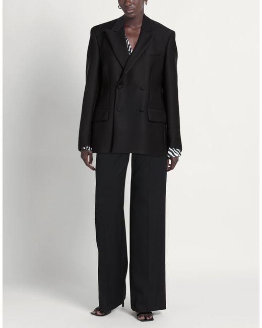 JACOB LEE Black Blazer Virgin Wool, Polyamide, Elastane
