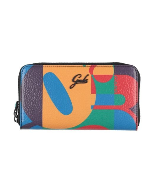 Gabs Blue Tan Wallet Calfskin