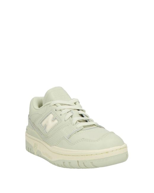 New Balance White Sneakers Leather