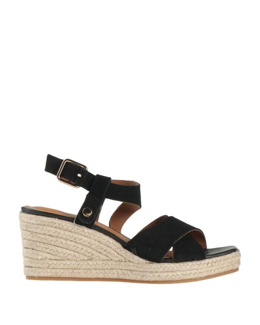 Geox Black Espadrilles Leather
