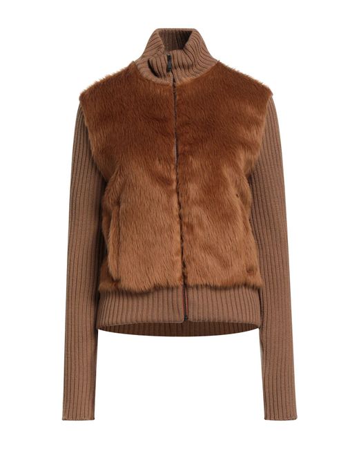 Drumohr Brown Shearling & Teddy