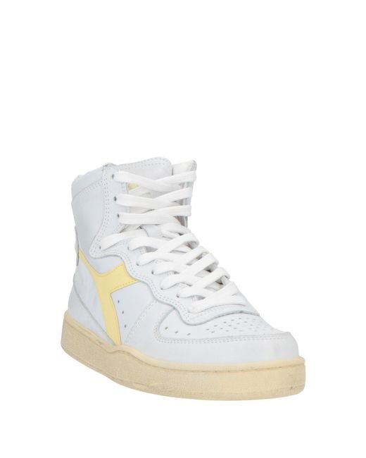 Diadora White Trainers