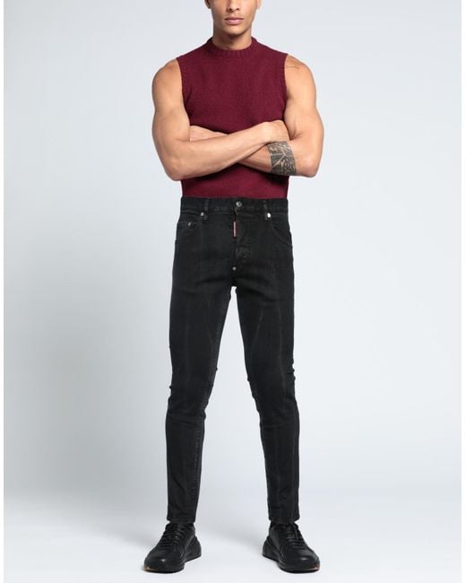 DSquared² Black Jeans for men