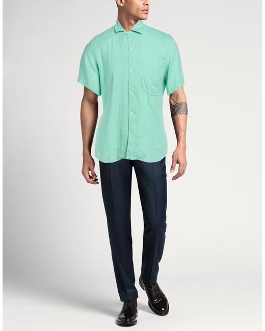 Tintoria Mattei 954 Green Shirt for men