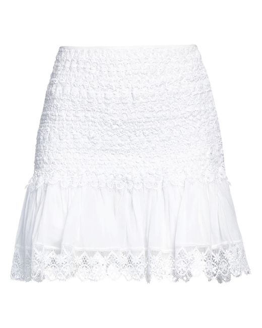 Charo Ruiz White Mini Skirt