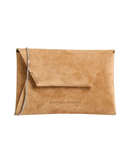 Brunello Cucinelli Natural Cross-Body Bags