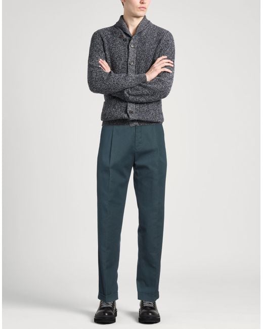 Incotex Blue Pants Cotton for men