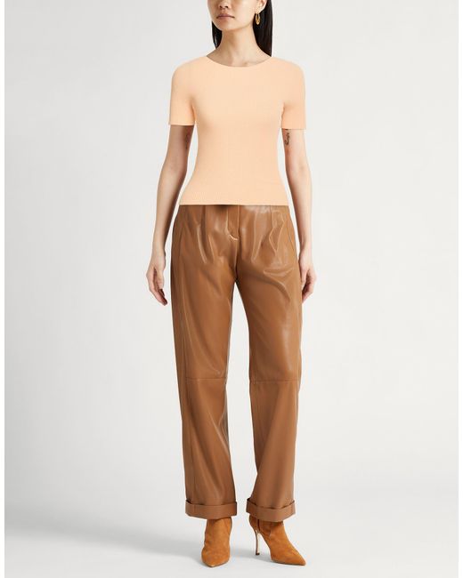 Roberto Collina White Apricot Sweater Viscose, Polyester