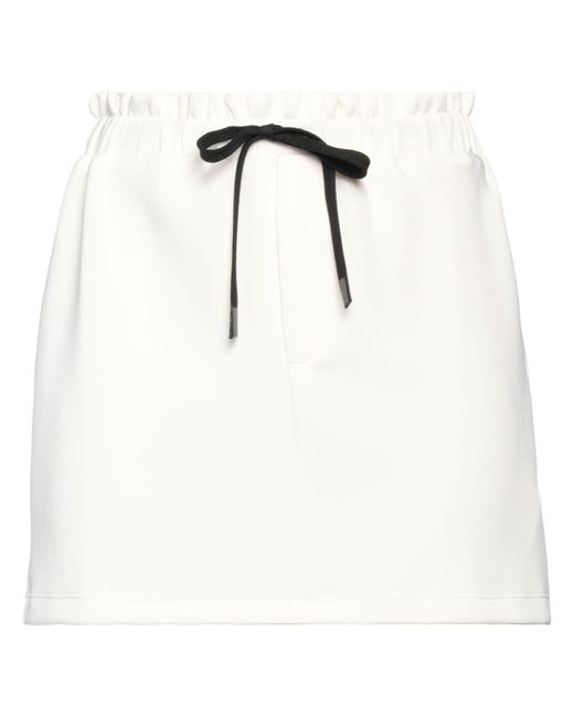 Lanston Sport White Mini Skirt