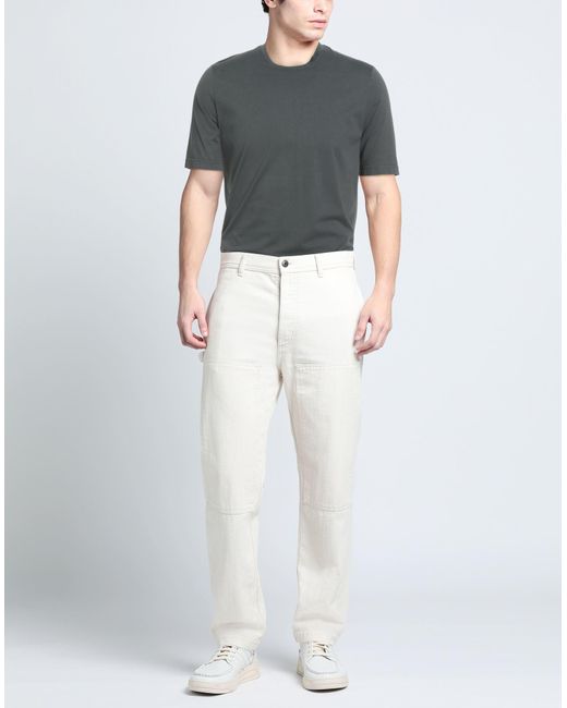 FILIPPO DE LAURENTIIS Gray T-Shirts for men