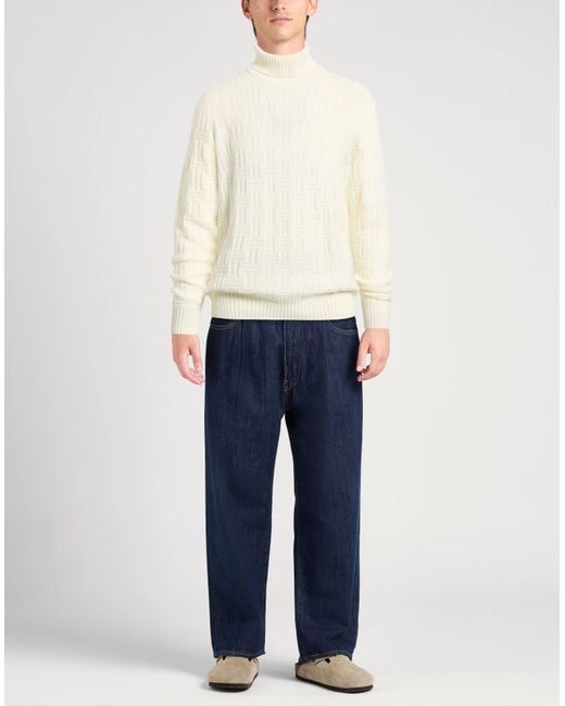 Drumohr White Turtleneck for men