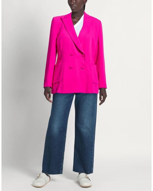 SAULINA Milano Pink Blazer Linen