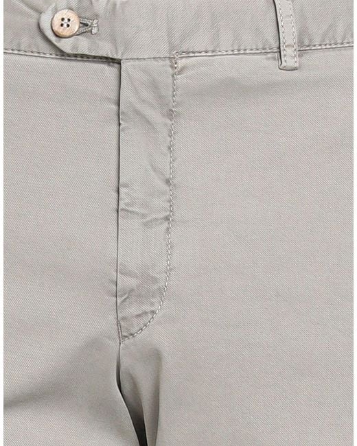 Hiltl Gray Pants Cotton, Elastane for men