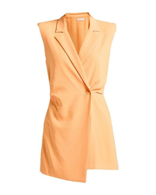 Patrizia Pepe Orange Playsuit