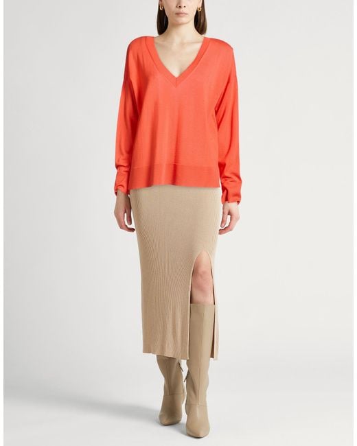 Pullover Roberto Collina en coloris Pink