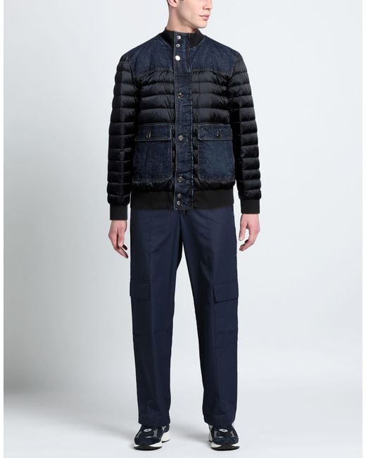 Moorer Blue Puffer Polyamide, Cotton, Elastane, Polyester for men