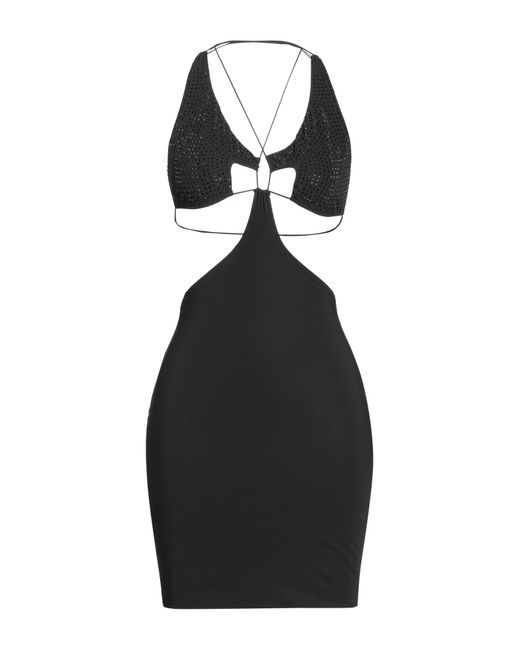 Amazuìn Black Mini Dress
