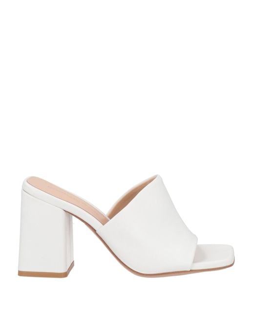 Gianvito Rossi White Sandals