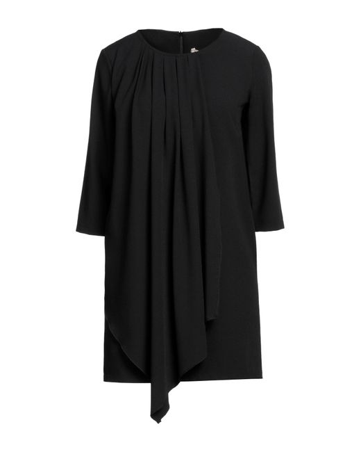 CROCHÈ Black Mini Dress