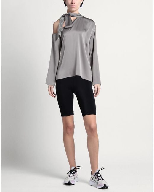 Top Camilla de color Gray