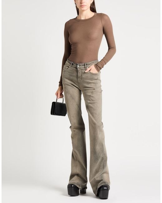 Rick Owens Brown T-Shirt