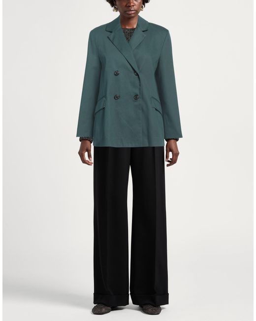 Grifoni Green Blazer Cotton