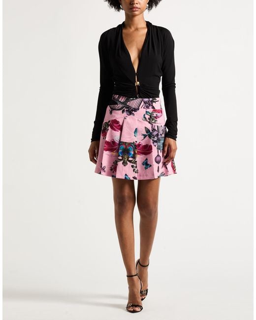 Versace Jeans Couture Pink Mini Skirt