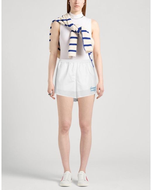 Givenchy White Shorts & Bermuda Shorts