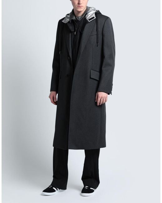 Dolce & Gabbana Gray Coat for men