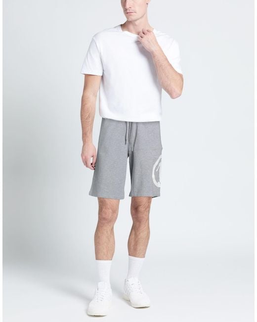Bikkembergs Gray Shorts & Bermuda Shorts for men