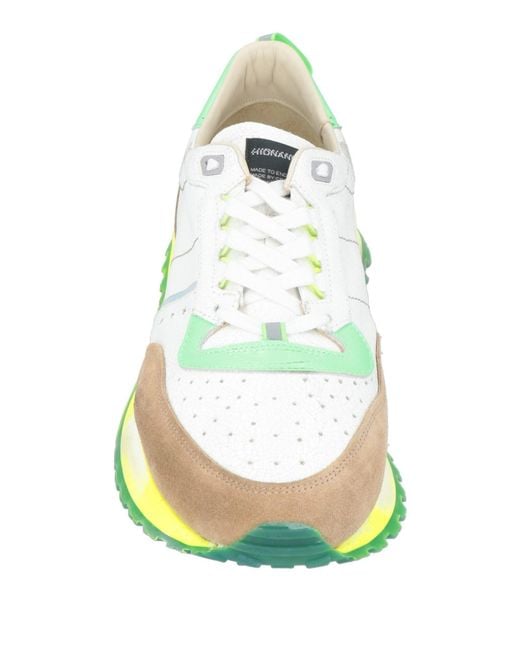 HIDNANDER Yellow Sneakers for men
