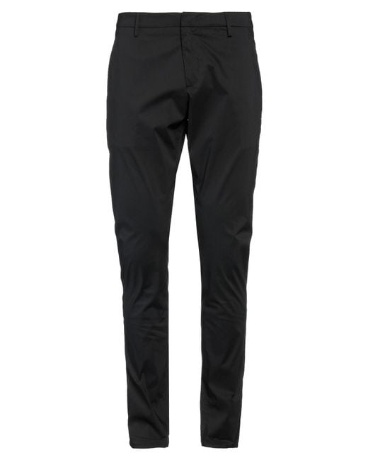 Dondup Black Pants for men