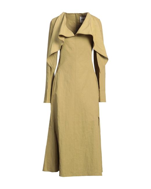 Vestito Midi di Jil Sander in Natural