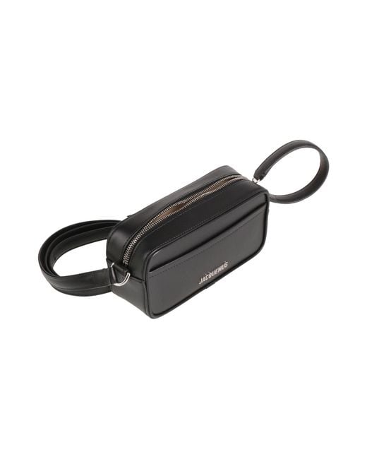 Jacquemus Black Baneto -- Cross-Body Bag Cow Leather