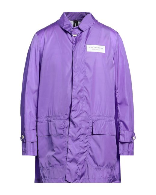 Mackintosh Purple Overcoat & Trench Coat for men