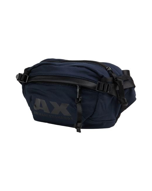 ARMANI EXCHANGE Blue Belt Bag for men